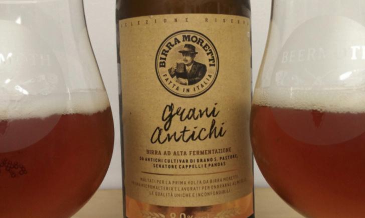 Birra Moretti Grani Antichi